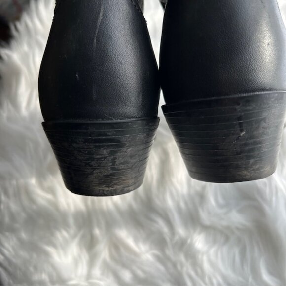 Ariat Women's J Toe Western Boot Black Leather Size 9 Style 10001038 (15771) - Picture 7 of 14